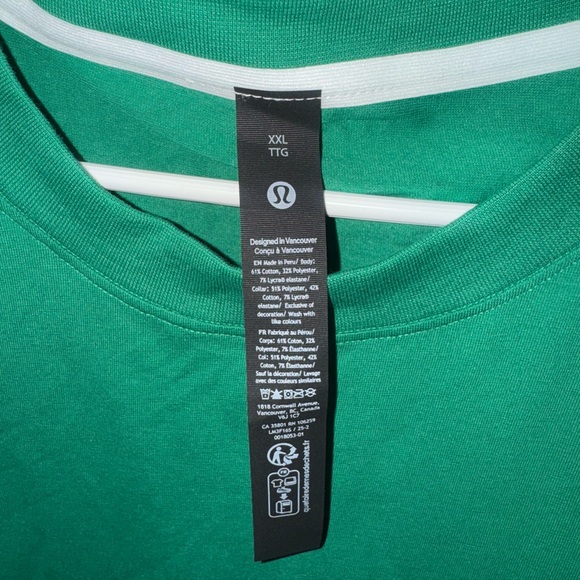 Lululemon Green T-Shirt - Picture 3 of 3
